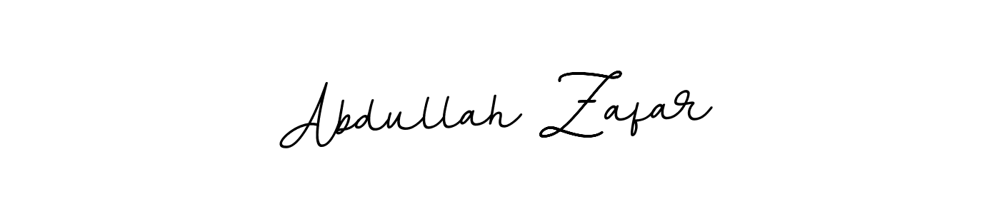 Create a beautiful signature design for name Abdullah Zafar. With this signature (BallpointsItalic-DORy9) fonts, you can make a handwritten signature for free. Abdullah Zafar signature style 11 images and pictures png