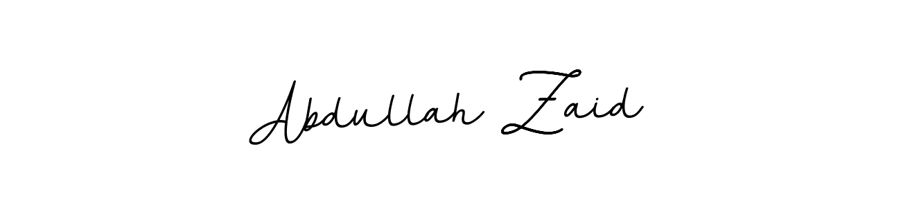 The best way (BallpointsItalic-DORy9) to make a short signature is to pick only two or three words in your name. The name Abdullah Zaid include a total of six letters. For converting this name. Abdullah Zaid signature style 11 images and pictures png