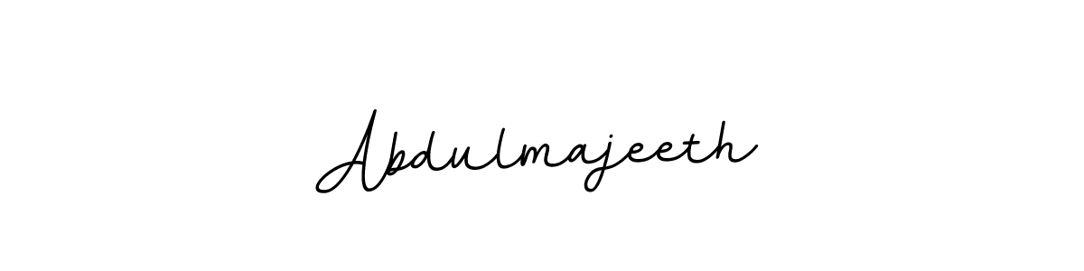 This is the best signature style for the Abdulmajeeth name. Also you like these signature font (BallpointsItalic-DORy9). Mix name signature. Abdulmajeeth signature style 11 images and pictures png