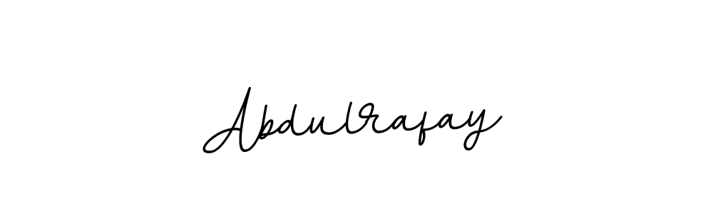 How to make Abdulrafay name signature. Use BallpointsItalic-DORy9 style for creating short signs online. This is the latest handwritten sign. Abdulrafay signature style 11 images and pictures png