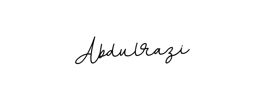 Make a beautiful signature design for name Abdulrazi. With this signature (BallpointsItalic-DORy9) style, you can create a handwritten signature for free. Abdulrazi signature style 11 images and pictures png