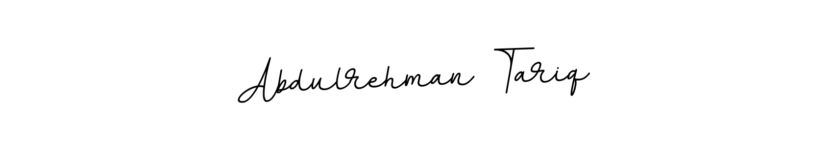 Design your own signature with our free online signature maker. With this signature software, you can create a handwritten (BallpointsItalic-DORy9) signature for name Abdulrehman Tariq. Abdulrehman Tariq signature style 11 images and pictures png