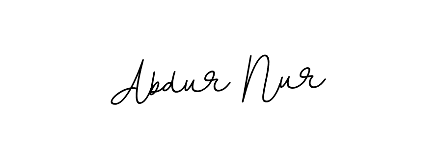 if you are searching for the best signature style for your name Abdur Nur. so please give up your signature search. here we have designed multiple signature styles  using BallpointsItalic-DORy9. Abdur Nur signature style 11 images and pictures png