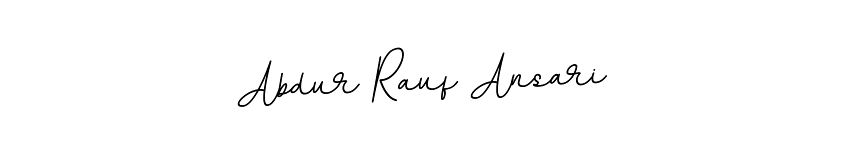 Design your own signature with our free online signature maker. With this signature software, you can create a handwritten (BallpointsItalic-DORy9) signature for name Abdur Rauf Ansari. Abdur Rauf Ansari signature style 11 images and pictures png