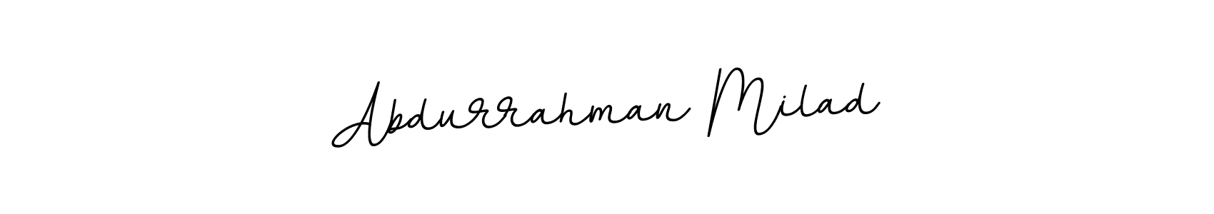 if you are searching for the best signature style for your name Abdurrahman Milad. so please give up your signature search. here we have designed multiple signature styles  using BallpointsItalic-DORy9. Abdurrahman Milad signature style 11 images and pictures png