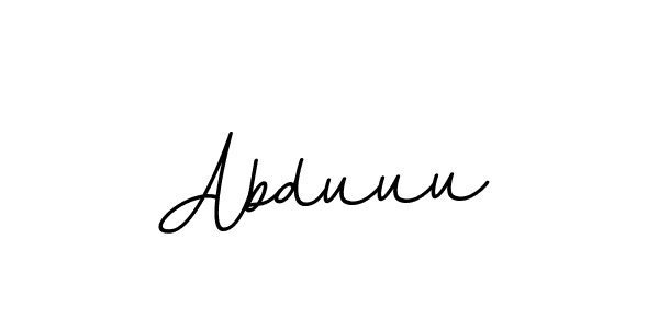 How to make Abduuu name signature. Use BallpointsItalic-DORy9 style for creating short signs online. This is the latest handwritten sign. Abduuu signature style 11 images and pictures png