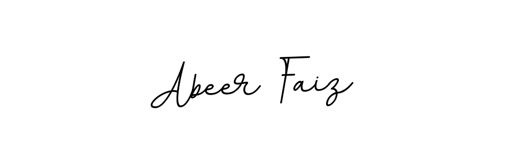 You can use this online signature creator to create a handwritten signature for the name Abeer Faiz. This is the best online autograph maker. Abeer Faiz signature style 11 images and pictures png