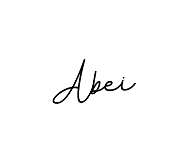 Make a beautiful signature design for name Abei. With this signature (BallpointsItalic-DORy9) style, you can create a handwritten signature for free. Abei signature style 11 images and pictures png