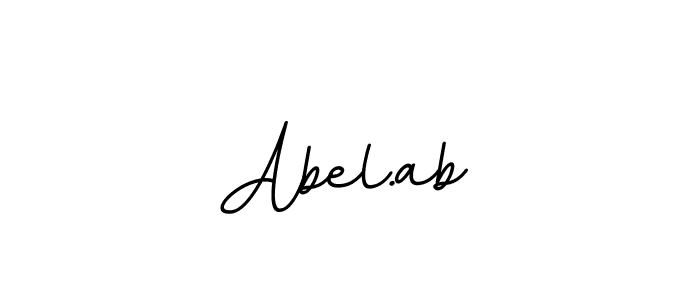 How to make Abel.ab signature? BallpointsItalic-DORy9 is a professional autograph style. Create handwritten signature for Abel.ab name. Abel.ab signature style 11 images and pictures png