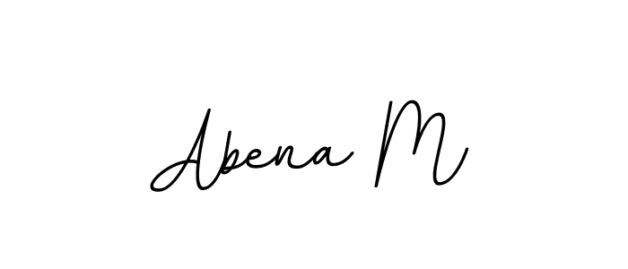 Also we have Abena M name is the best signature style. Create professional handwritten signature collection using BallpointsItalic-DORy9 autograph style. Abena M signature style 11 images and pictures png