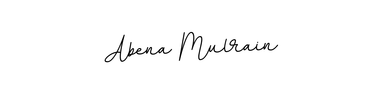 Make a beautiful signature design for name Abena Mulrain. With this signature (BallpointsItalic-DORy9) style, you can create a handwritten signature for free. Abena Mulrain signature style 11 images and pictures png