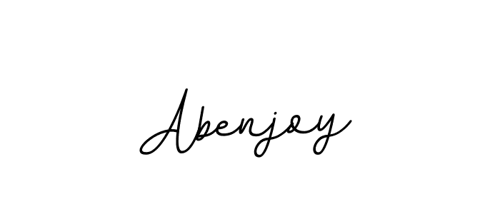 if you are searching for the best signature style for your name Abenjoy. so please give up your signature search. here we have designed multiple signature styles  using BallpointsItalic-DORy9. Abenjoy signature style 11 images and pictures png