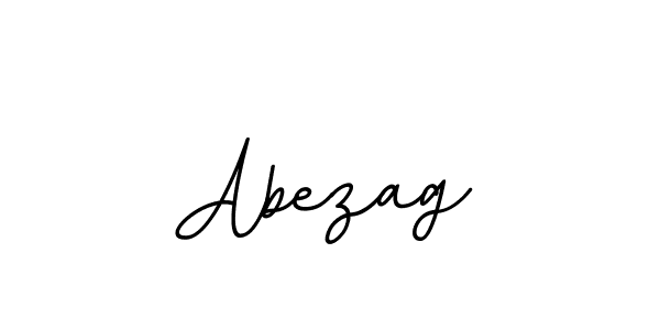 Design your own signature with our free online signature maker. With this signature software, you can create a handwritten (BallpointsItalic-DORy9) signature for name Abezag. Abezag signature style 11 images and pictures png