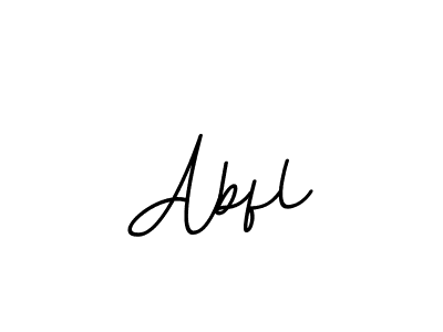How to make Abfl name signature. Use BallpointsItalic-DORy9 style for creating short signs online. This is the latest handwritten sign. Abfl signature style 11 images and pictures png
