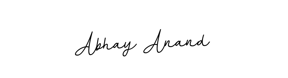 It looks lik you need a new signature style for name Abhay Anand. Design unique handwritten (BallpointsItalic-DORy9) signature with our free signature maker in just a few clicks. Abhay Anand signature style 11 images and pictures png