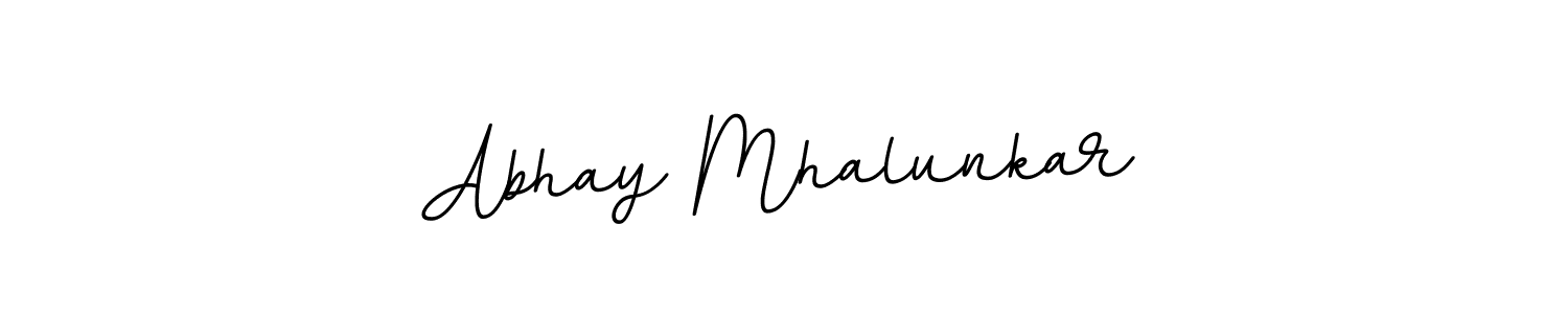 This is the best signature style for the Abhay Mhalunkar name. Also you like these signature font (BallpointsItalic-DORy9). Mix name signature. Abhay Mhalunkar signature style 11 images and pictures png