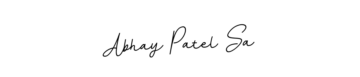 Create a beautiful signature design for name Abhay Patel Sa. With this signature (BallpointsItalic-DORy9) fonts, you can make a handwritten signature for free. Abhay Patel Sa signature style 11 images and pictures png