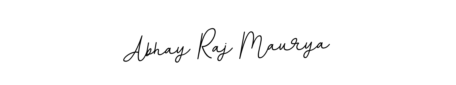 Make a beautiful signature design for name Abhay Raj Maurya. With this signature (BallpointsItalic-DORy9) style, you can create a handwritten signature for free. Abhay Raj Maurya signature style 11 images and pictures png