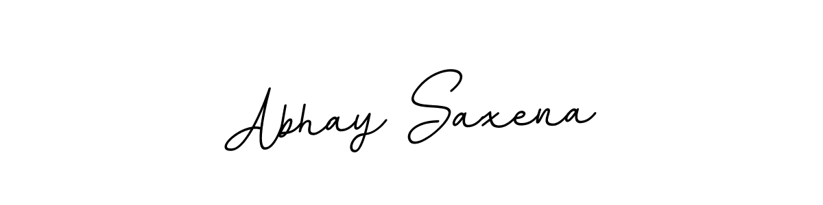 Design your own signature with our free online signature maker. With this signature software, you can create a handwritten (BallpointsItalic-DORy9) signature for name Abhay Saxena. Abhay Saxena signature style 11 images and pictures png