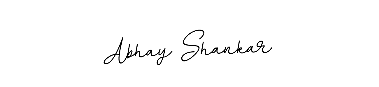 Make a beautiful signature design for name Abhay Shankar. With this signature (BallpointsItalic-DORy9) style, you can create a handwritten signature for free. Abhay Shankar signature style 11 images and pictures png