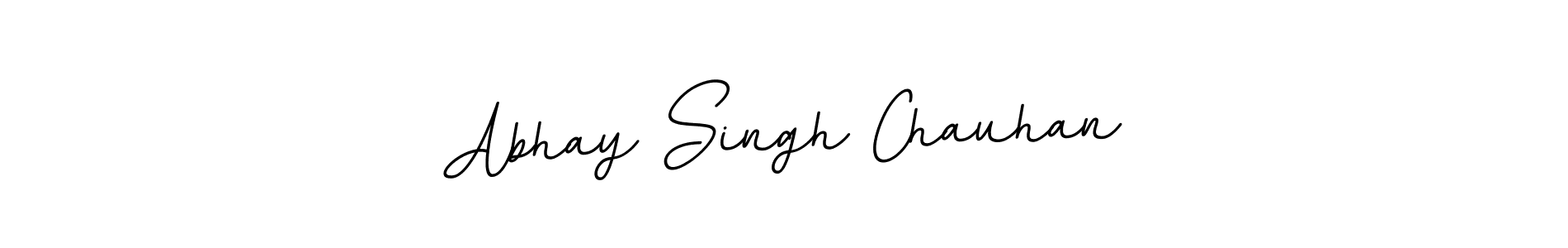 Make a beautiful signature design for name Abhay Singh Chauhan. With this signature (BallpointsItalic-DORy9) style, you can create a handwritten signature for free. Abhay Singh Chauhan signature style 11 images and pictures png