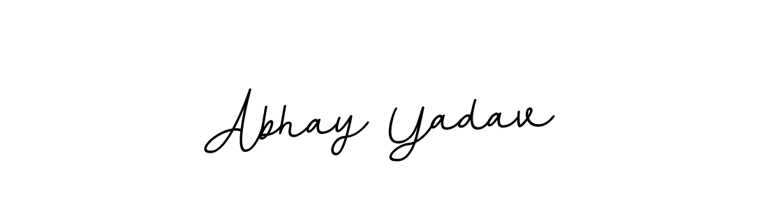 It looks lik you need a new signature style for name Abhay Yadav. Design unique handwritten (BallpointsItalic-DORy9) signature with our free signature maker in just a few clicks. Abhay Yadav signature style 11 images and pictures png