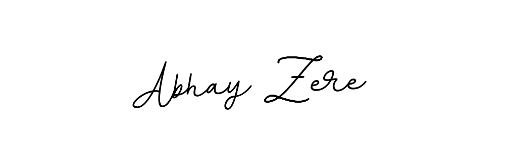 Make a beautiful signature design for name Abhay Zere. With this signature (BallpointsItalic-DORy9) style, you can create a handwritten signature for free. Abhay Zere signature style 11 images and pictures png