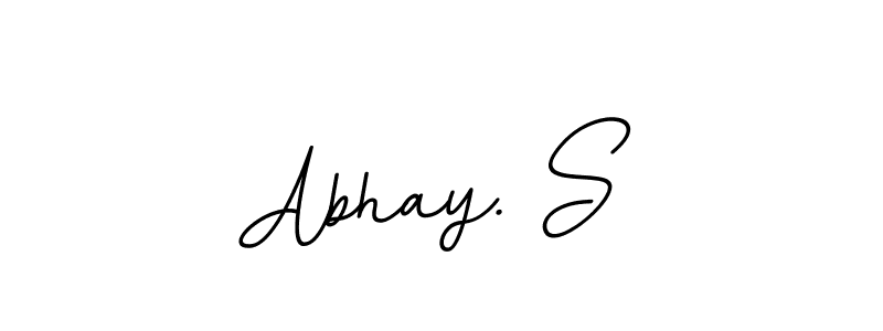 It looks lik you need a new signature style for name Abhay. S. Design unique handwritten (BallpointsItalic-DORy9) signature with our free signature maker in just a few clicks. Abhay. S signature style 11 images and pictures png