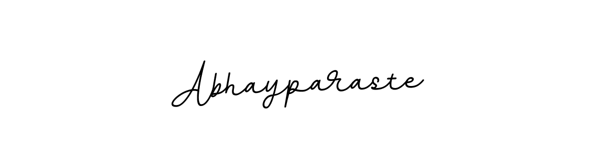 The best way (BallpointsItalic-DORy9) to make a short signature is to pick only two or three words in your name. The name Abhayparaste include a total of six letters. For converting this name. Abhayparaste signature style 11 images and pictures png
