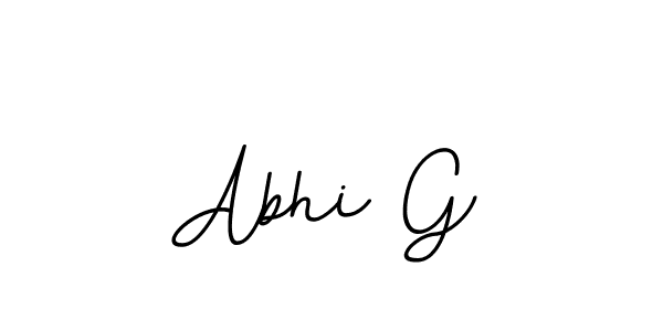 Also we have Abhi G name is the best signature style. Create professional handwritten signature collection using BallpointsItalic-DORy9 autograph style. Abhi G signature style 11 images and pictures png