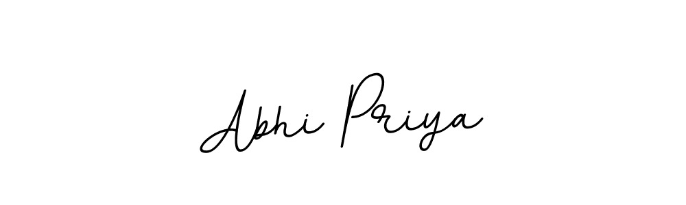 Design your own signature with our free online signature maker. With this signature software, you can create a handwritten (BallpointsItalic-DORy9) signature for name Abhi Priya. Abhi Priya signature style 11 images and pictures png