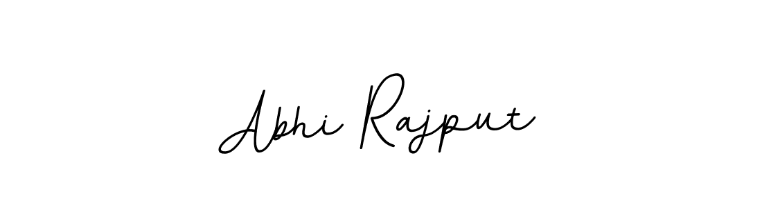 Abhi Rajput stylish signature style. Best Handwritten Sign (BallpointsItalic-DORy9) for my name. Handwritten Signature Collection Ideas for my name Abhi Rajput. Abhi Rajput signature style 11 images and pictures png