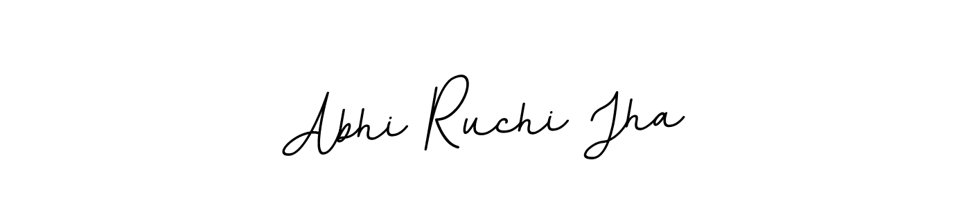 BallpointsItalic-DORy9 is a professional signature style that is perfect for those who want to add a touch of class to their signature. It is also a great choice for those who want to make their signature more unique. Get Abhi Ruchi Jha name to fancy signature for free. Abhi Ruchi Jha signature style 11 images and pictures png