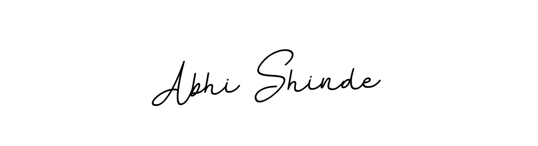 Abhi Shinde stylish signature style. Best Handwritten Sign (BallpointsItalic-DORy9) for my name. Handwritten Signature Collection Ideas for my name Abhi Shinde. Abhi Shinde signature style 11 images and pictures png