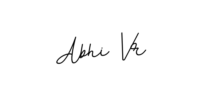 Make a beautiful signature design for name Abhi Vr. With this signature (BallpointsItalic-DORy9) style, you can create a handwritten signature for free. Abhi Vr signature style 11 images and pictures png