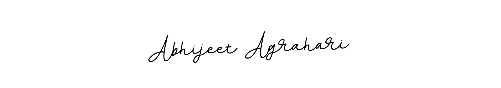 Create a beautiful signature design for name Abhijeet Agrahari. With this signature (BallpointsItalic-DORy9) fonts, you can make a handwritten signature for free. Abhijeet Agrahari signature style 11 images and pictures png