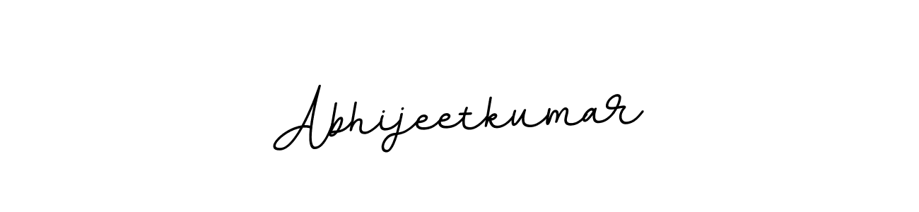 Create a beautiful signature design for name Abhijeetkumar. With this signature (BallpointsItalic-DORy9) fonts, you can make a handwritten signature for free. Abhijeetkumar signature style 11 images and pictures png