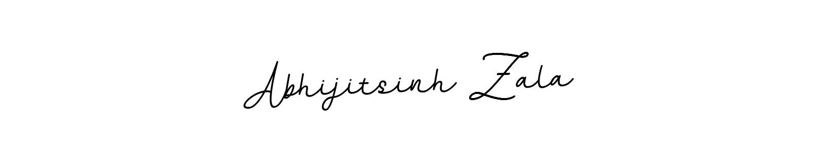 The best way (BallpointsItalic-DORy9) to make a short signature is to pick only two or three words in your name. The name Abhijitsinh Zala include a total of six letters. For converting this name. Abhijitsinh Zala signature style 11 images and pictures png