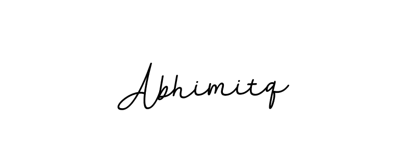 Make a beautiful signature design for name Abhimitq. With this signature (BallpointsItalic-DORy9) style, you can create a handwritten signature for free. Abhimitq signature style 11 images and pictures png