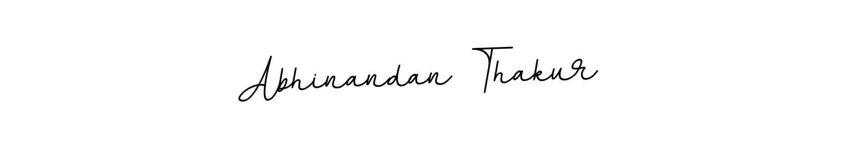 The best way (BallpointsItalic-DORy9) to make a short signature is to pick only two or three words in your name. The name Abhinandan Thakur include a total of six letters. For converting this name. Abhinandan Thakur signature style 11 images and pictures png