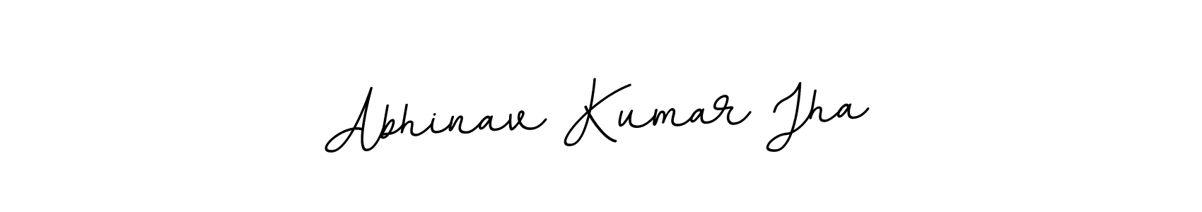 Abhinav Kumar Jha stylish signature style. Best Handwritten Sign (BallpointsItalic-DORy9) for my name. Handwritten Signature Collection Ideas for my name Abhinav Kumar Jha. Abhinav Kumar Jha signature style 11 images and pictures png