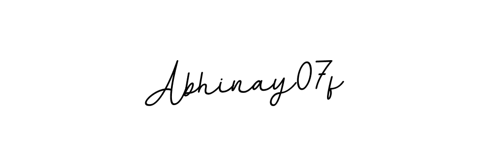 Also we have Abhinay07f name is the best signature style. Create professional handwritten signature collection using BallpointsItalic-DORy9 autograph style. Abhinay07f signature style 11 images and pictures png