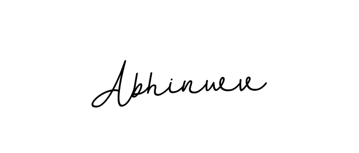 How to make Abhinwv name signature. Use BallpointsItalic-DORy9 style for creating short signs online. This is the latest handwritten sign. Abhinwv signature style 11 images and pictures png