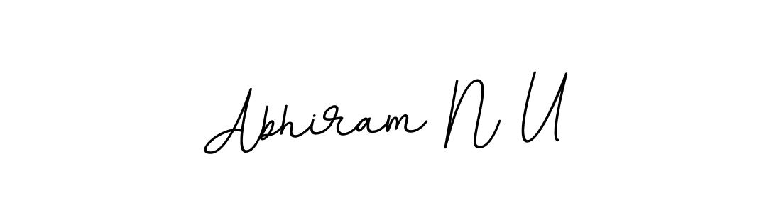 Also we have Abhiram N U name is the best signature style. Create professional handwritten signature collection using BallpointsItalic-DORy9 autograph style. Abhiram N U signature style 11 images and pictures png