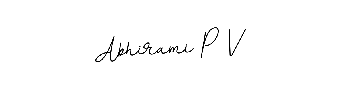 Abhirami P V stylish signature style. Best Handwritten Sign (BallpointsItalic-DORy9) for my name. Handwritten Signature Collection Ideas for my name Abhirami P V. Abhirami P V signature style 11 images and pictures png