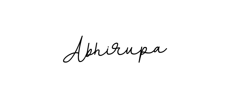 How to make Abhirupa name signature. Use BallpointsItalic-DORy9 style for creating short signs online. This is the latest handwritten sign. Abhirupa signature style 11 images and pictures png