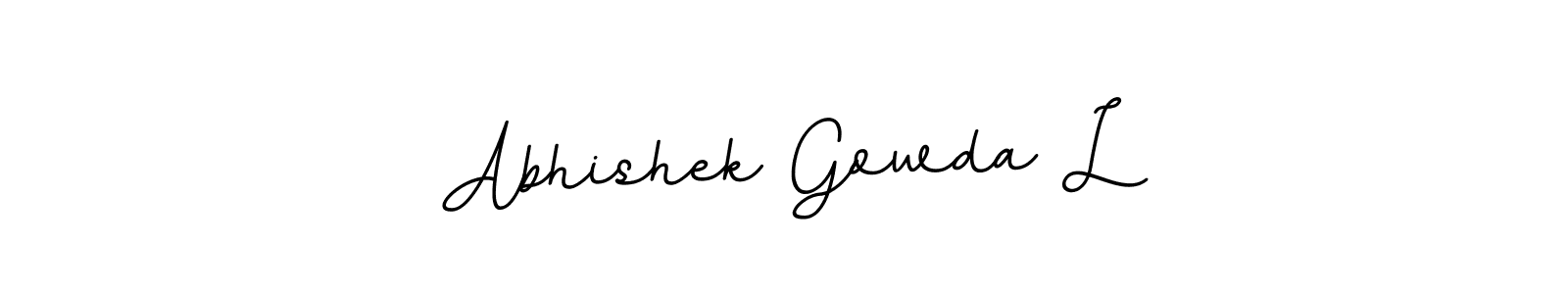 BallpointsItalic-DORy9 is a professional signature style that is perfect for those who want to add a touch of class to their signature. It is also a great choice for those who want to make their signature more unique. Get Abhishek Gowda L name to fancy signature for free. Abhishek Gowda L signature style 11 images and pictures png