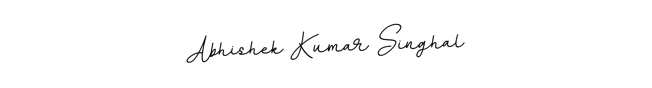 It looks lik you need a new signature style for name Abhishek Kumar Singhal. Design unique handwritten (BallpointsItalic-DORy9) signature with our free signature maker in just a few clicks. Abhishek Kumar Singhal signature style 11 images and pictures png