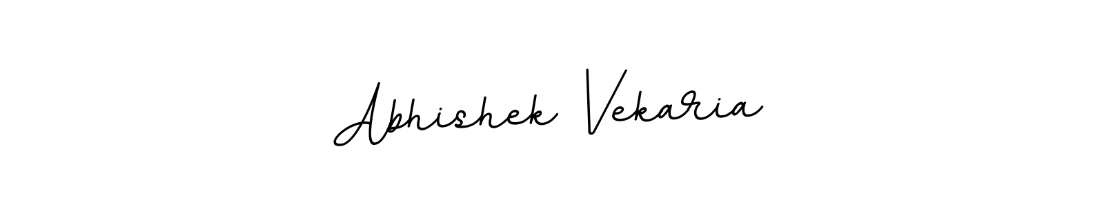 Create a beautiful signature design for name Abhishek Vekaria. With this signature (BallpointsItalic-DORy9) fonts, you can make a handwritten signature for free. Abhishek Vekaria signature style 11 images and pictures png