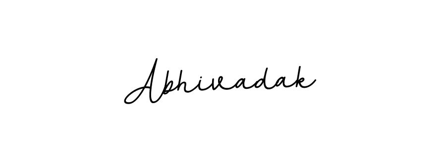 Abhivadak stylish signature style. Best Handwritten Sign (BallpointsItalic-DORy9) for my name. Handwritten Signature Collection Ideas for my name Abhivadak. Abhivadak signature style 11 images and pictures png